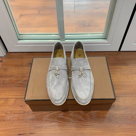 LP Suede Cashmere Loafers
