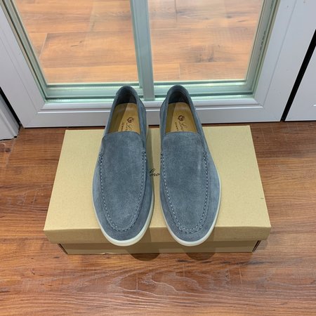 LP Suede Cashmere Loafers