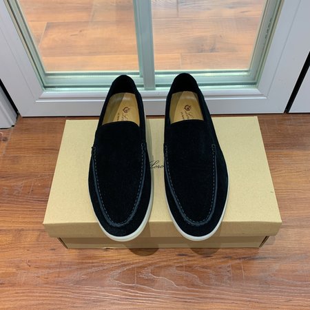 LP Suede Cashmere Loafers