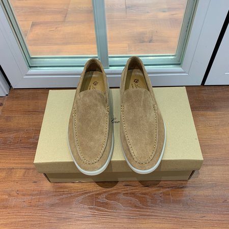 LP Suede Cashmere Loafers