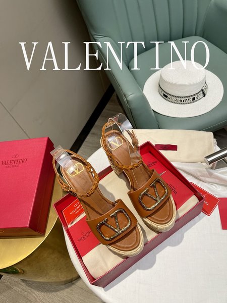 Valentino Women s sandals with V-shaped hardware