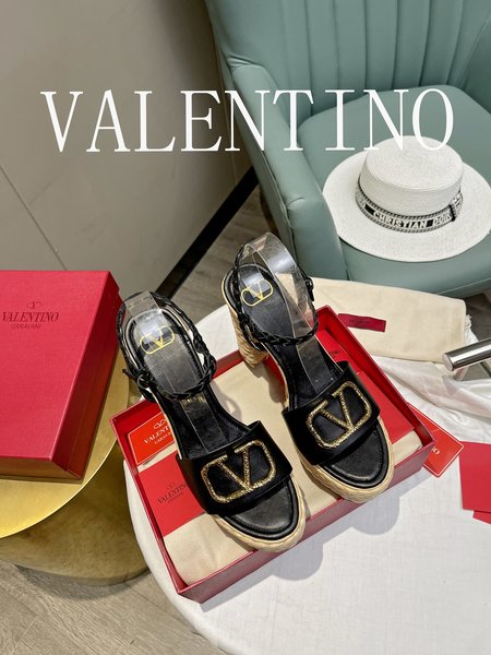 Valentino Women s sandals with V-shaped hardware