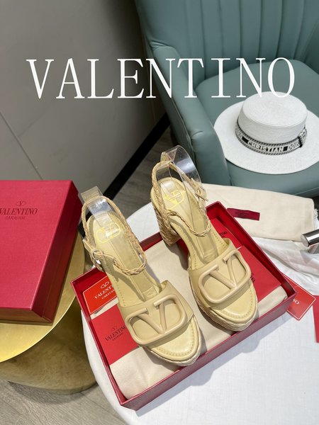 Valentino Women s sandals with V-shaped hardware