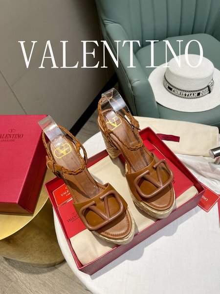 Valentino Women s sandals with V-shaped hardware