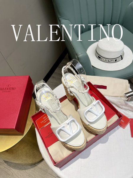 Valentino Women s sandals with V-shaped hardware