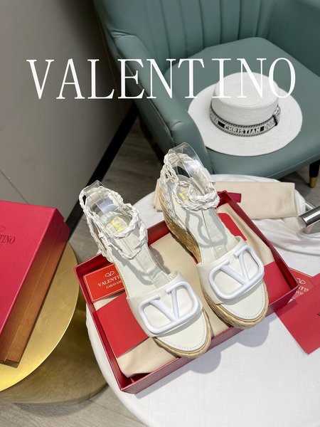 Valentino Women s sandals with V-shaped hardware