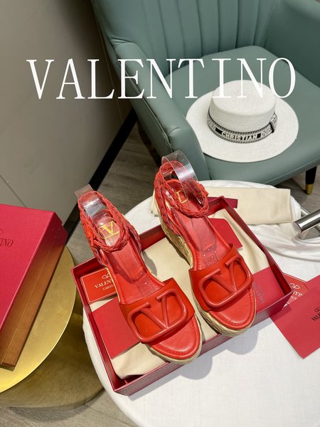 Valentino Women s sandals with V-shaped hardware