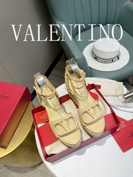 Valentino Women s sandals with V-shaped hardware