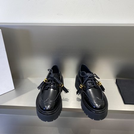 Celine classic all-match loafers leather