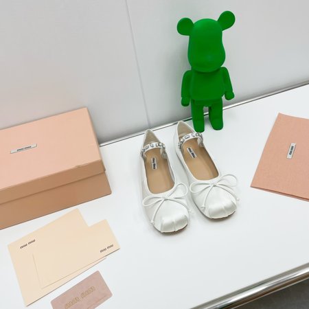 Miu Miu soft ballet shoes