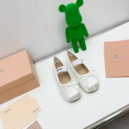 Miu Miu soft ballet shoes