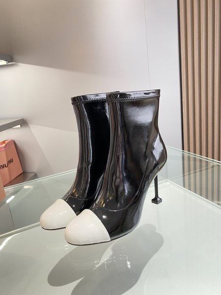 Miu Miu elastic ankle boots