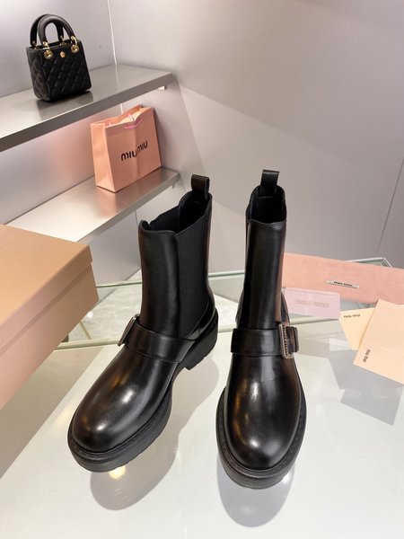 Miu Miu platform boots
