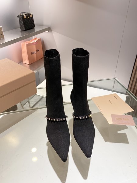 Miu Miu sock boots