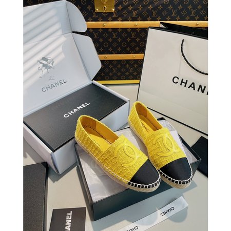 Chanel Espadrilles translucent outsole