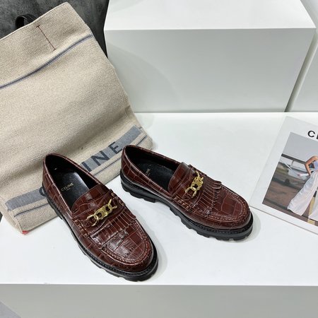 Celine Arc de Triomphe Tassel Loafers