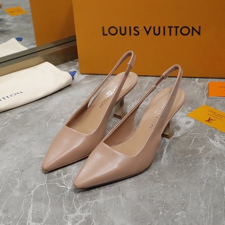 Louis Vuitton Sparkle slingback high heels