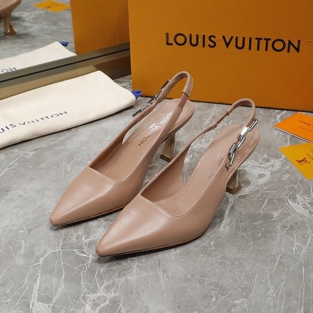 Louis Vuitton Sparkle slingback high heels