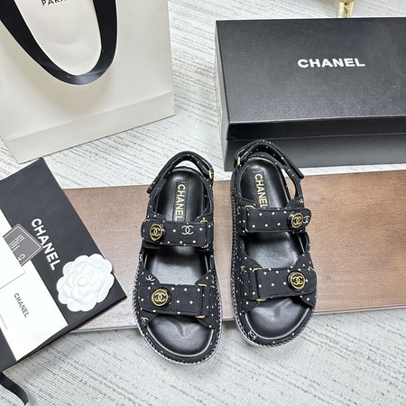 Chanel beach sandals