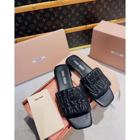 Miu Miu lambskin sandals