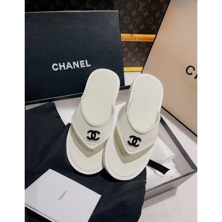 Chanel flip flops