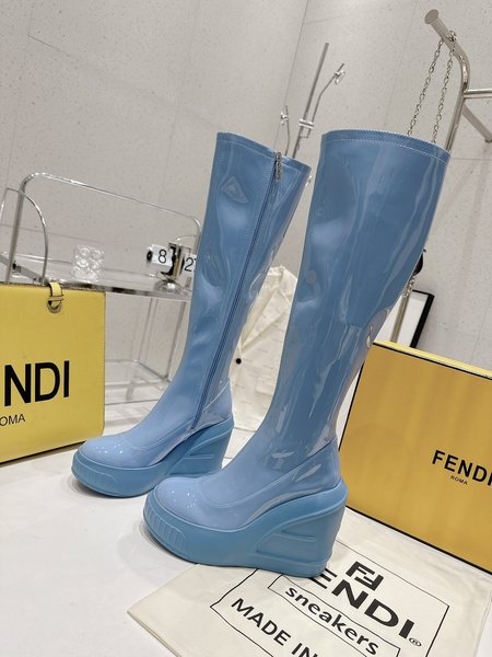 Fendi platform boots