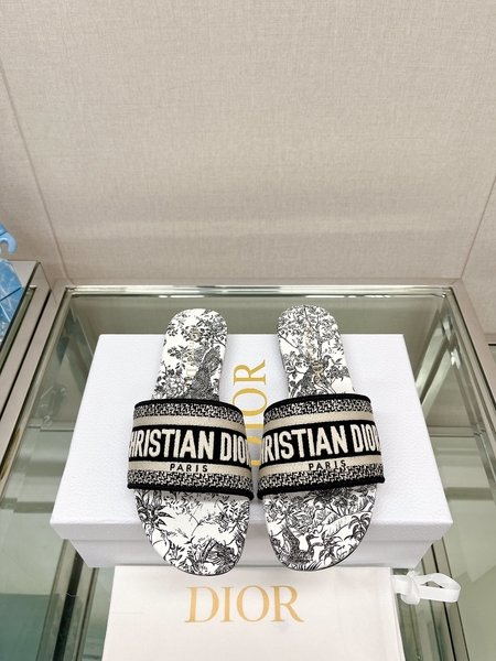 Dior Cotton slippers