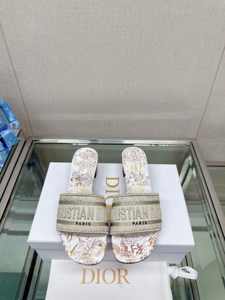 Dior Cotton slippers