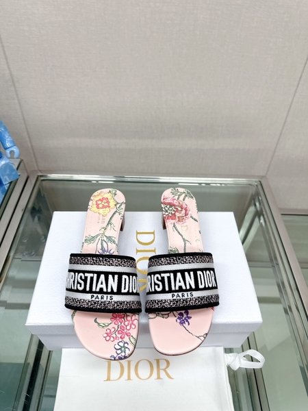 Dior Cotton slippers