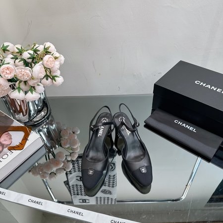 Chanel pointed toe sandals