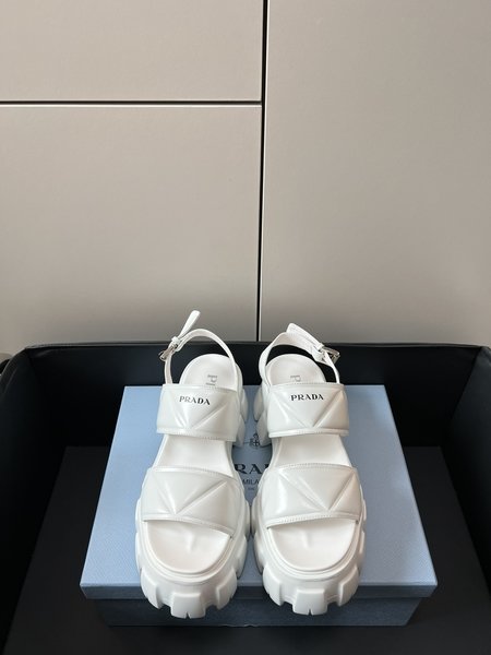 Prada platform sandals
