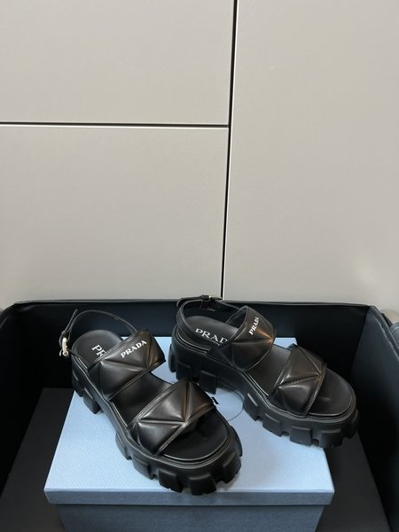 Prada platform sandals