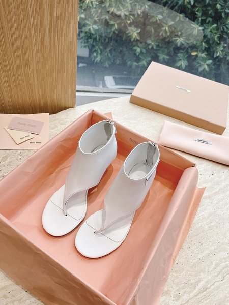 Miu Miu flip-up sandals