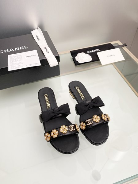 Chanel CC sandals