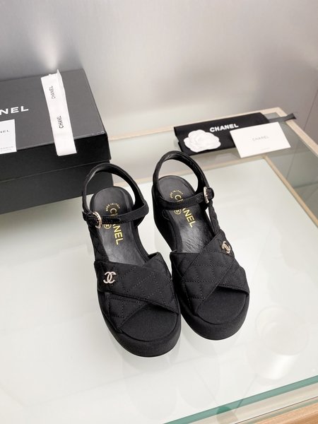 Chanel CC sandals