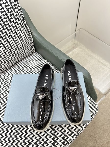 Prada Sheep upper loafers