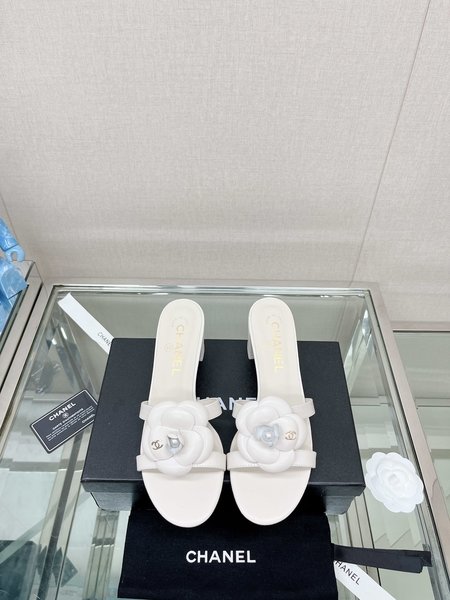 Chanel Sheepskin lined sandals