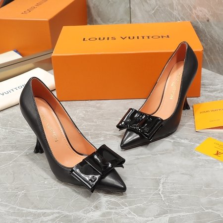 Louis Vuitton New style cowhide women s high heels