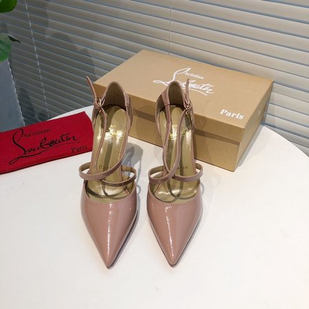 Christian Louboutine Patent leather high heel red shoes