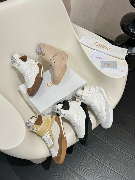 Chloe Comfortable Leather Upper Casual Non-slip Training Shoes