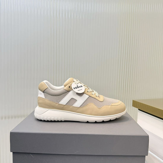 Hogan Lightweight Comfortable Low-top Lace-up Casual Sneakers