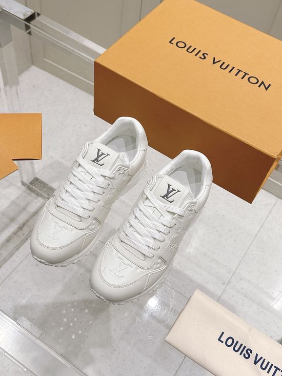Louis Vuitton Classic Monogram Leather Running Sneakers