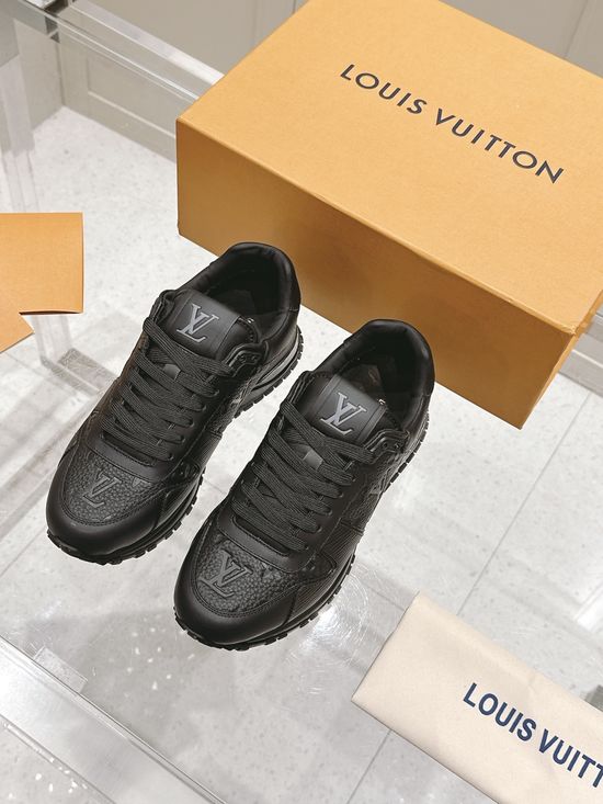 Louis Vuitton Classic Monogram Leather Running Sneakers