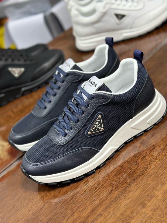 Prada High Quality Casual Shoes with Premium Fabric and Comfortable Lining