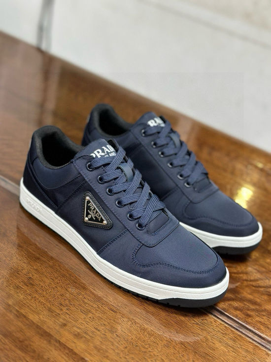 Prada Breathable Casual Sneakers with Durable TPU Outsole