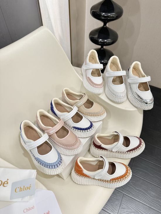 Chloe Genuine Leather Classic Footwear with High Comfortable Sole